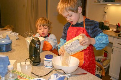 Kuchenbacken um fünf Uhr morgens