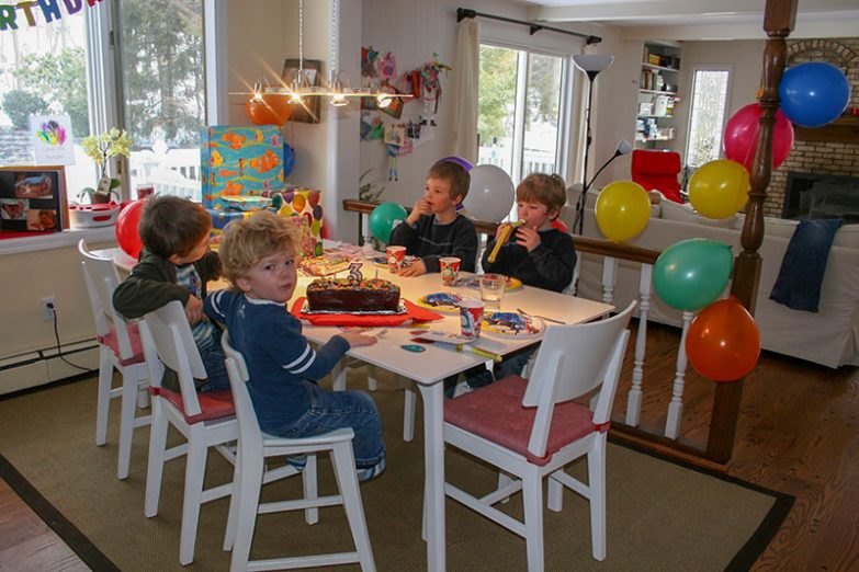 Unser erster amerikanischer Kindergeburtstag