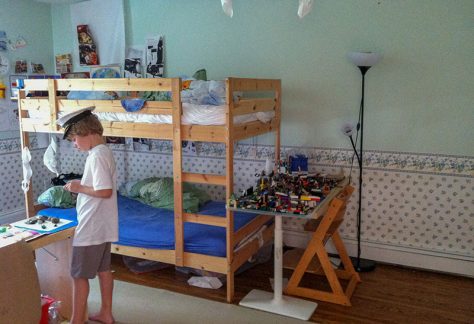 Theos (7) und Tims (6) Zimmer