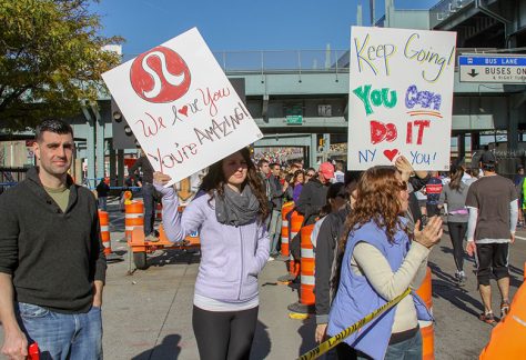 ... beim alljährlichen New York City Marathon