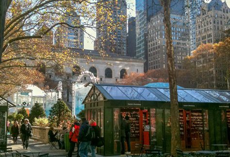 Weihnachtsmarkt im Bryant Park