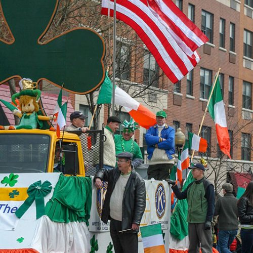 Flagge zeigen für St. Patrick