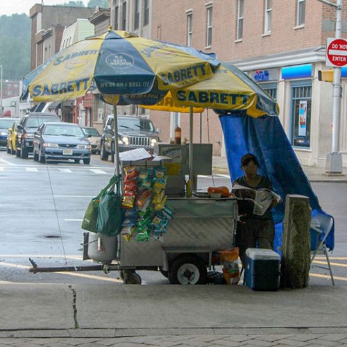 Last Hot Dog before the storm