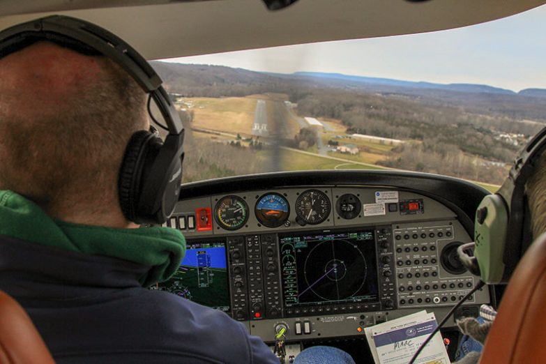 Flugzeugabsturz über Morristown – zum Glück nicht Marc!