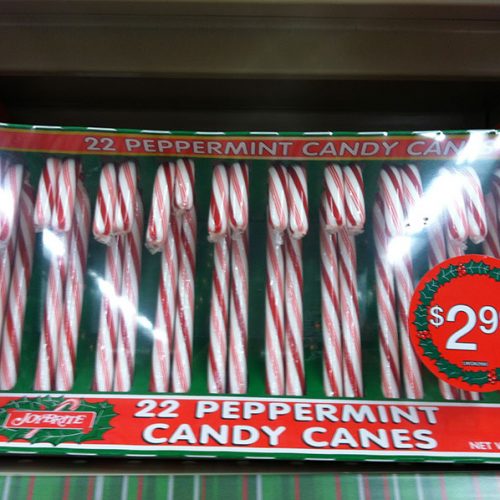 Süße Spazierstöcke zum weihnachtlichen Naschen: Candy Canes