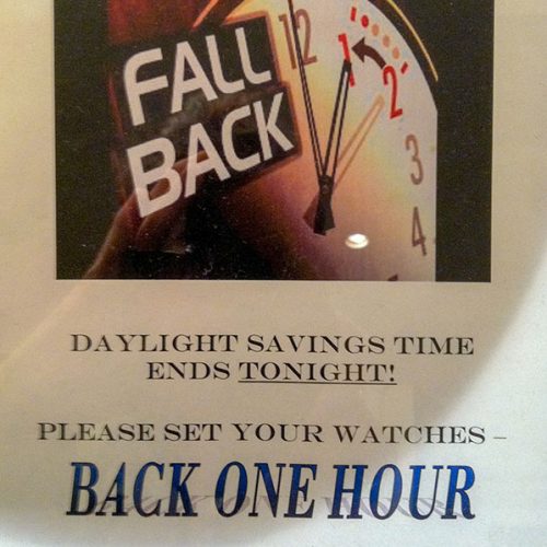 Spring forward – fall back