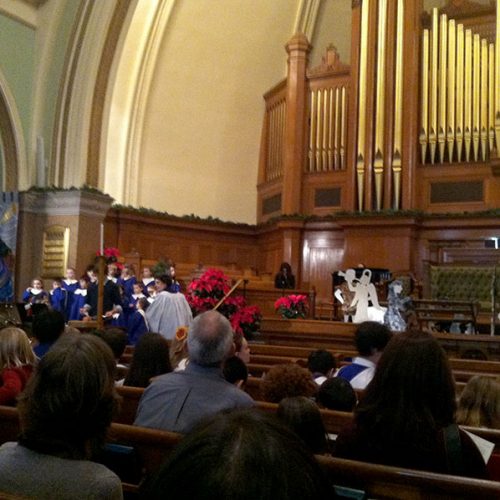 Weihnachten in der Kirche