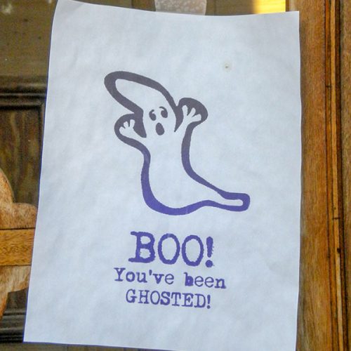 You have been ghosted!