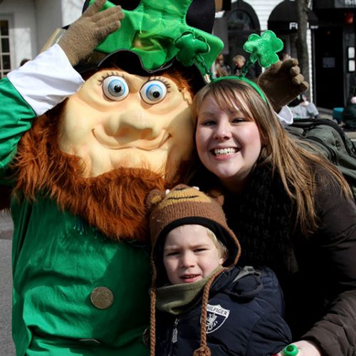 Picture with Leprechaun