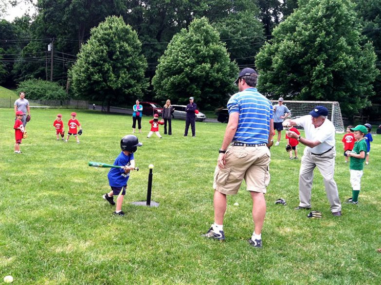 Erst Softball, später Baseball