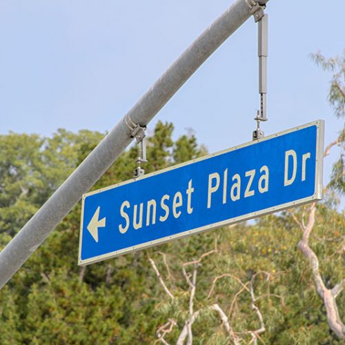 Sunset Plaza Drive