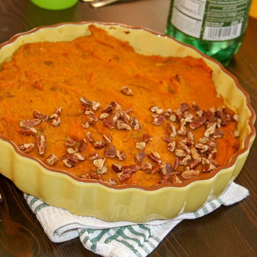 Sweet potato mash