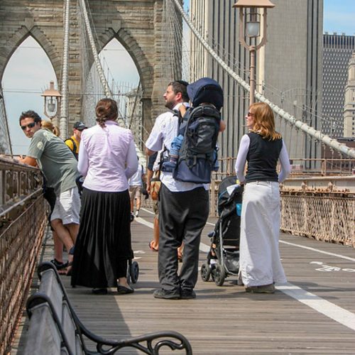 Jüdische Familie in New York