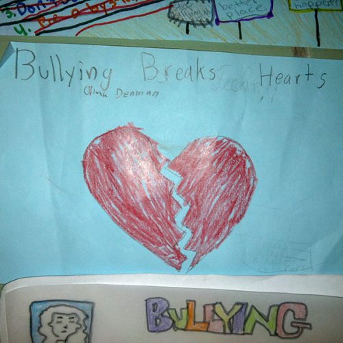 Bullying breaks hearts