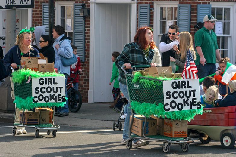 Girl Scout Cookies für die Girl Scouts