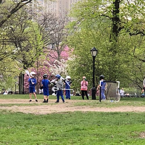 Lacrosse Training für den Nachwuchs