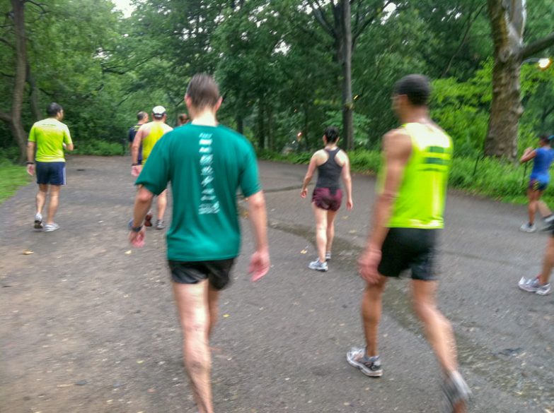 Wenn das Training fast ins Wasser fällt